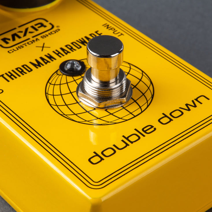 double pedal gold Third Man Hardware x MXR Double Down Pedal (Limited Edition Yellow) – Third Man Records – Official Store