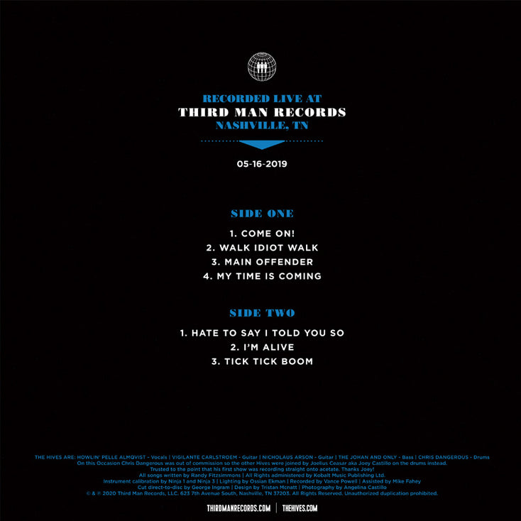 The Hives: Live at Third Man Records