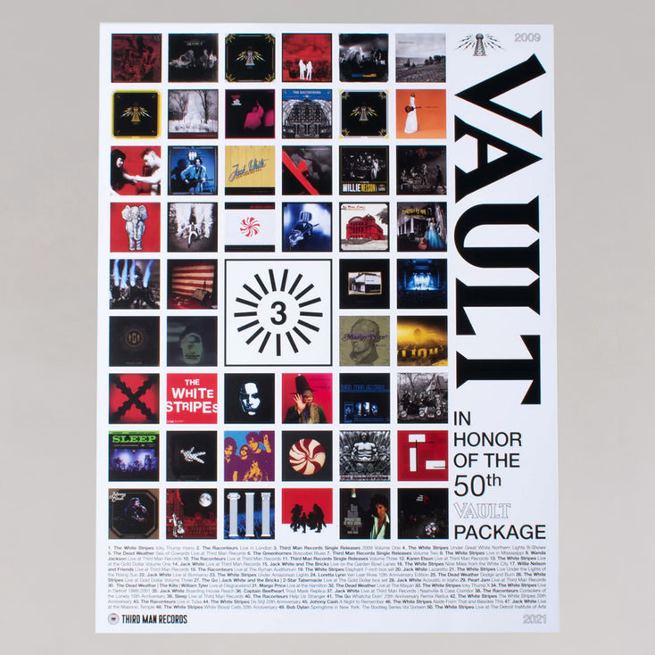 Vault 50 Commemorative Poster