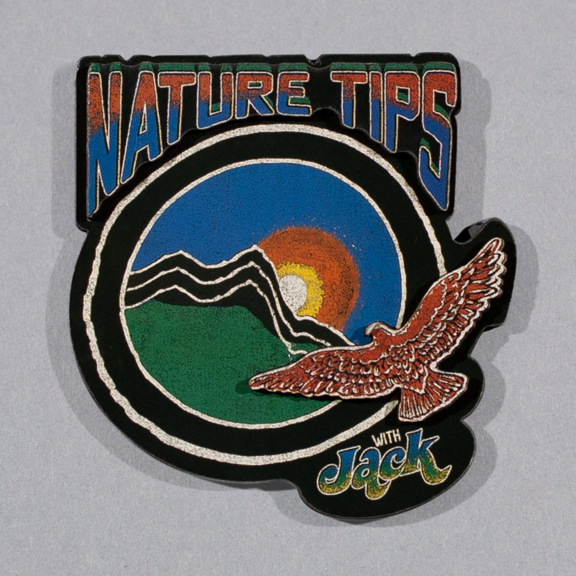 Nature Tips with Jack Wooden Magnet