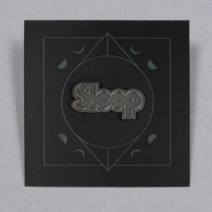 Sleep Logo Pewter Lapel Pin