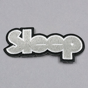 Silver Sleep Logo Patch
