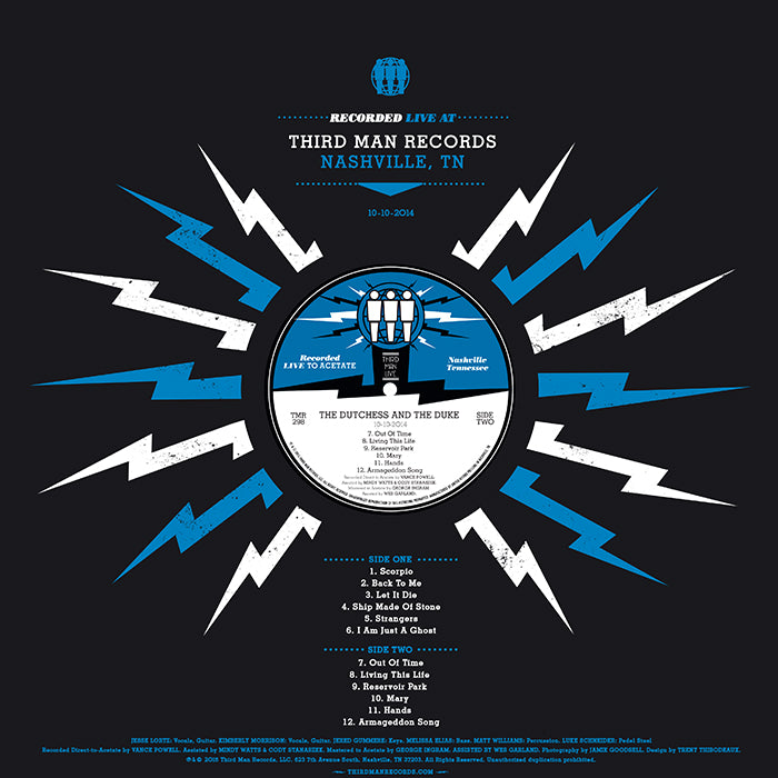 The Dutchess and the Duke: Live at Third Man Records