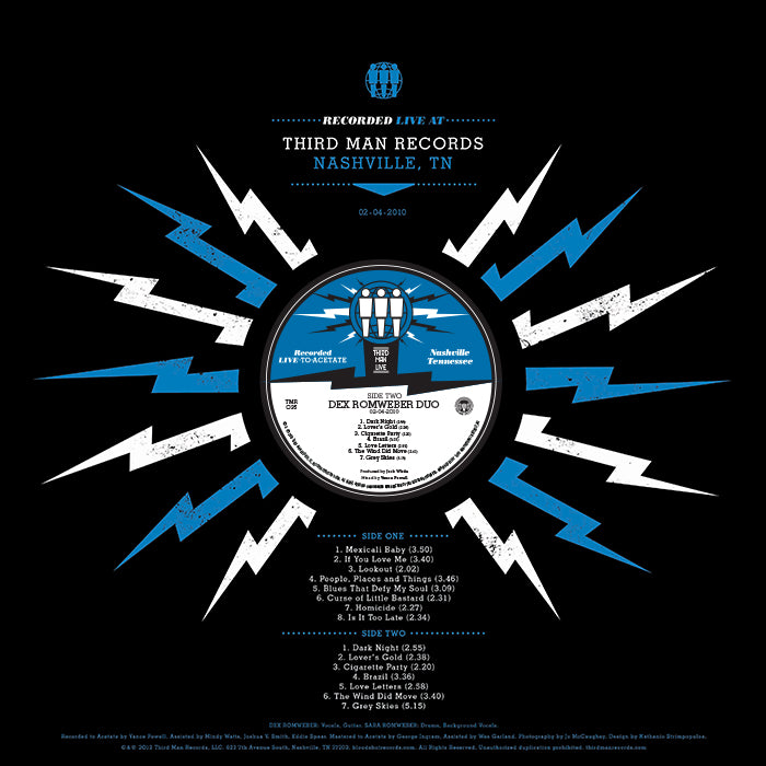 Dex Romweber Duo: Live At Third Man