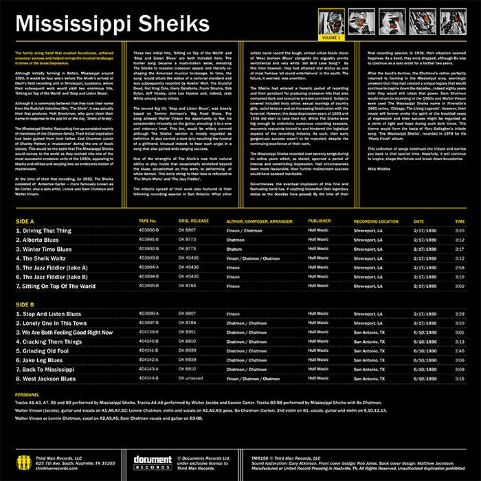The Mississippi Sheiks Volume 1