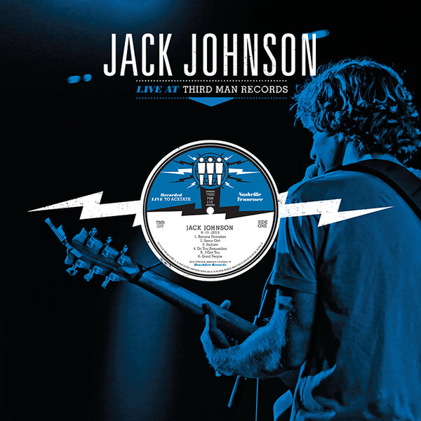 売れ筋介護用品も！ JACK JOHNSON/LIVE RECORDレコード THIRDMAN AT