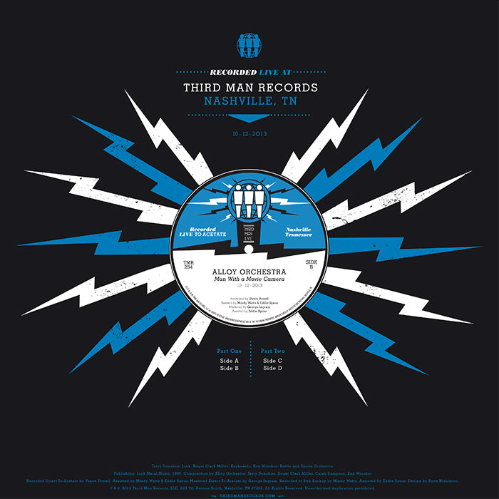Alloy Orchestra: Live at Third Man Records (DOUBLE LP)