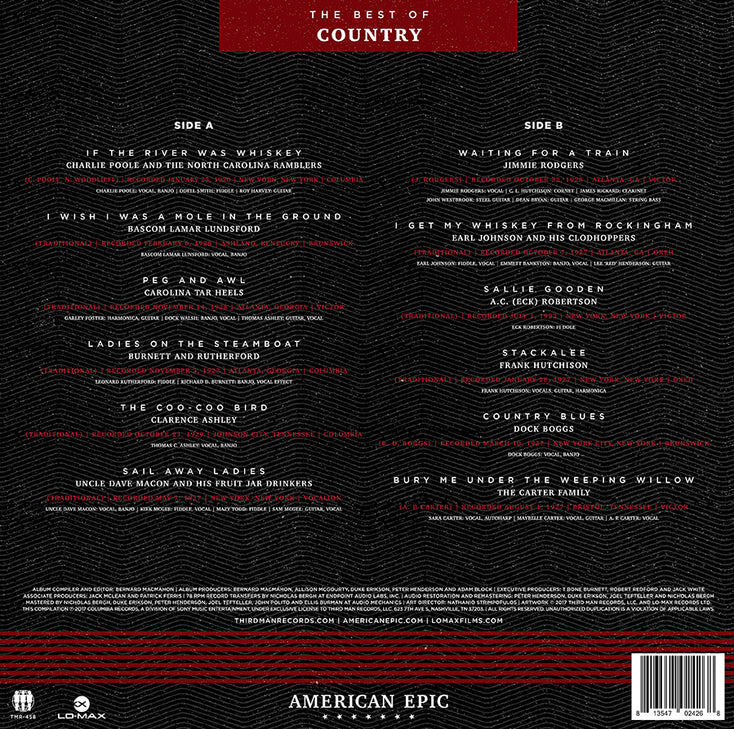 American Epic: The Best of Country