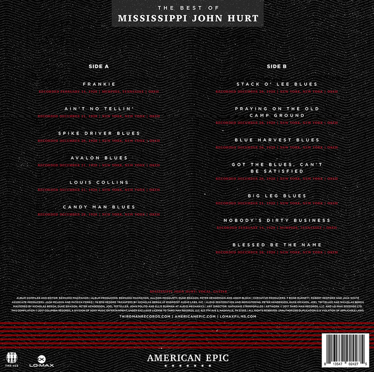 American Epic: The Best of Mississippi John Hurt