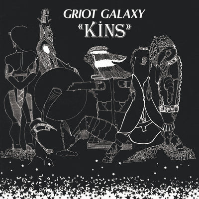 Griot Galaxy - Kins 12 inch vinyl cover 