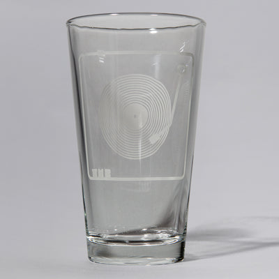 Turntable Pint Glass