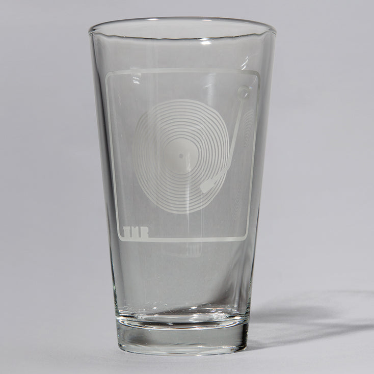 Turntable Pint Glass
