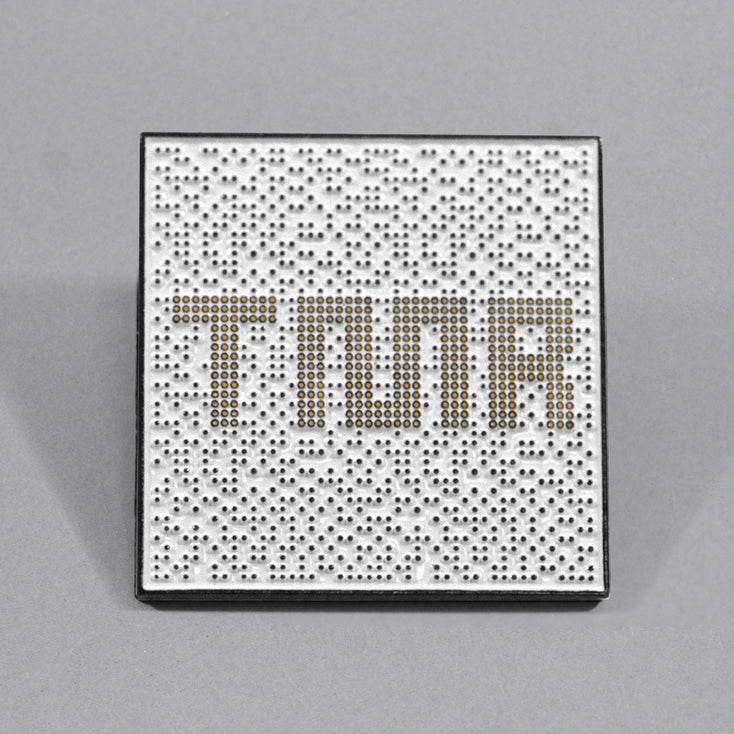 Acoustic Tile Lapel Pin