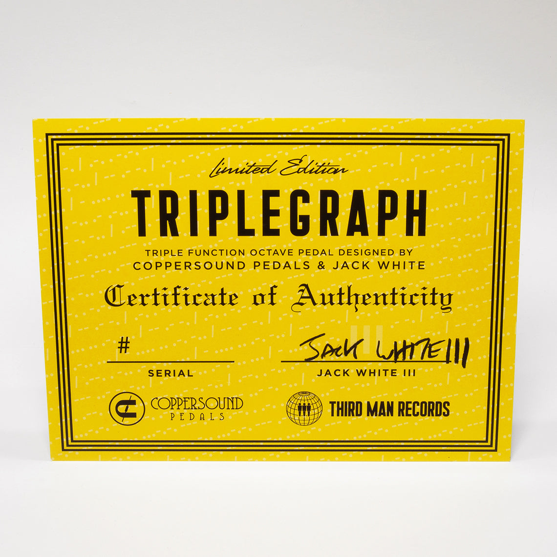 Coppersound Triplegraph Pedal – Third Man Records – Official Store