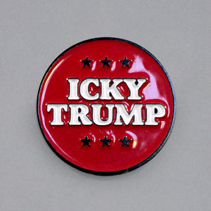 Icky Trump Lapel Pin